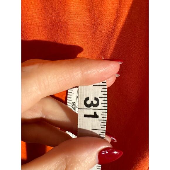 Columbia Fishing Shirt Men Large Orange Clemson Tigers PFG Outdoor Button Cotton - Picture 5 of 7